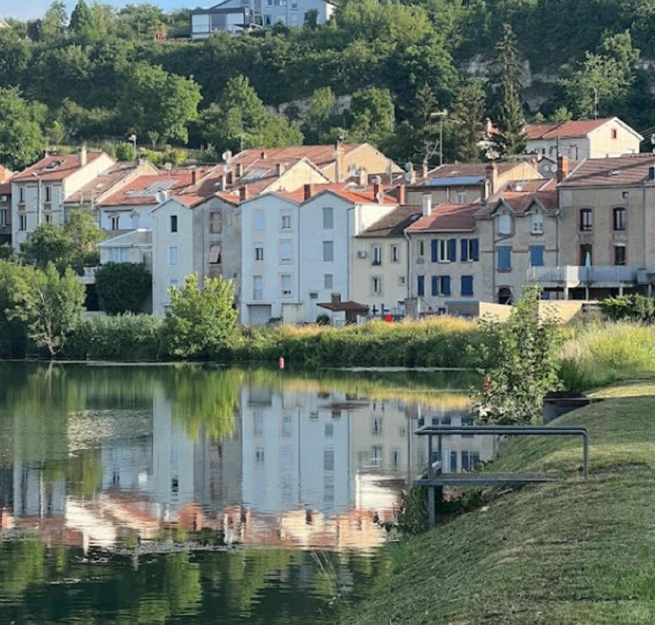Jolie, Cozy, Confortable Maison De Ville Au Calme A 5Min Du Centre De Verdun, Parking Devant La Maison Belleville-Sur-Meuse Exteriér fotografie