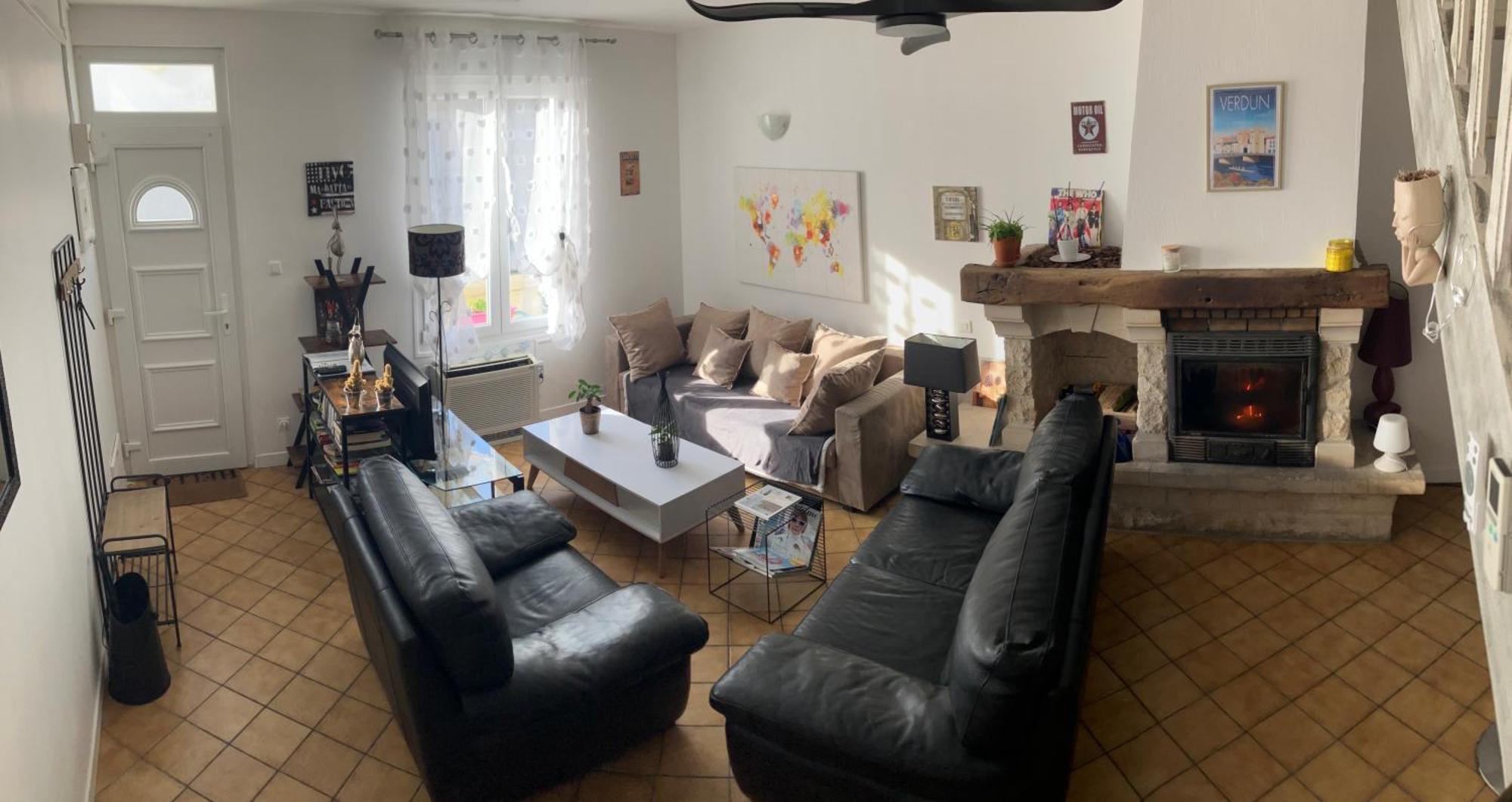 Jolie, Cozy, Confortable Maison De Ville Au Calme A 5Min Du Centre De Verdun, Parking Devant La Maison Belleville-Sur-Meuse Exteriér fotografie